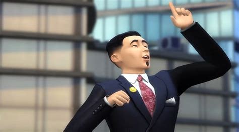 How to build a successful political career in The Sims .